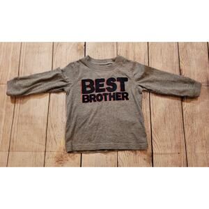 NWOT Carter's Best Brother Longsleeve Tee 18M